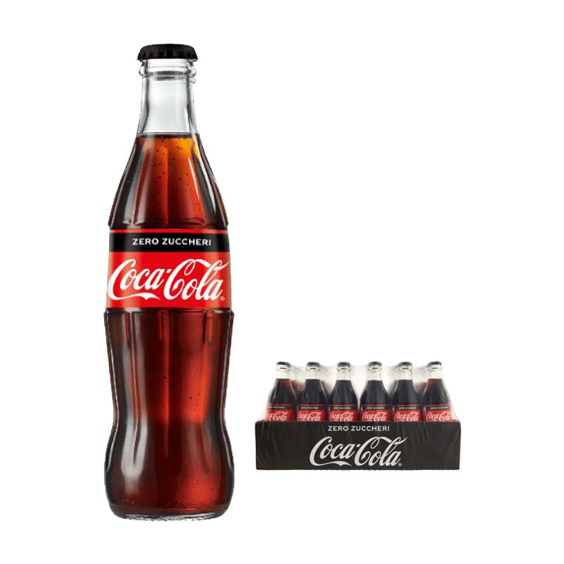 Coca Cola Zero 33 cl x 24 bottigliette - Spesa Online 24
