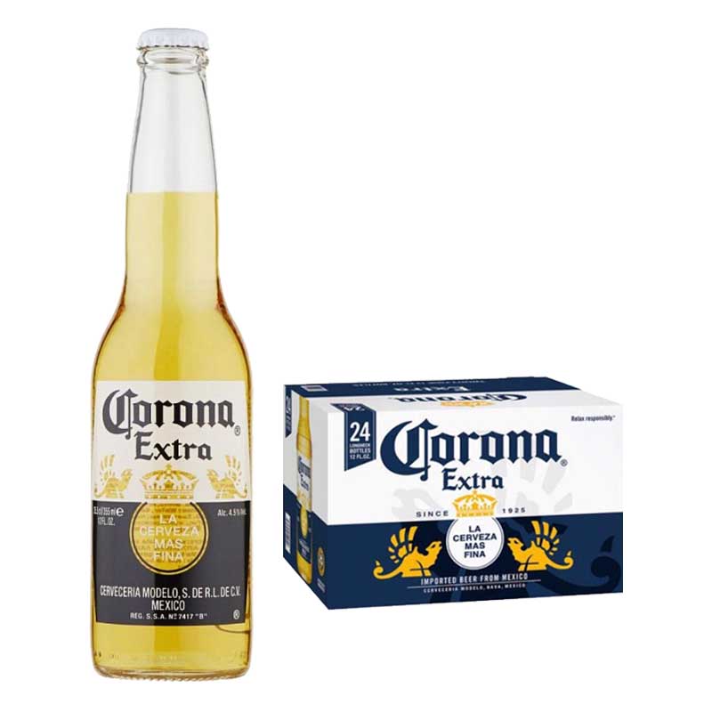 Birra Corona 33 cl x 24 bottiglie - Spesa Online 24