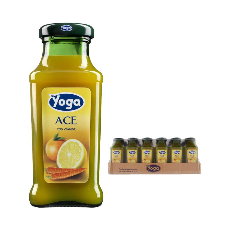 Succhi di frutta Yoga Ace 24 unità da 200 ml su