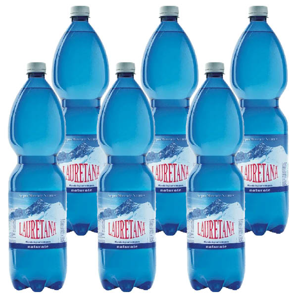 Acqua Lauretana - 1,5 Lt - Confezione da 6 bottiglie - Store Acquos