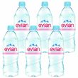 Acqua Evian Naturale 1 lt x 6 plastica