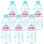 Acqua Evian Naturale 1 lt x 6 plastica