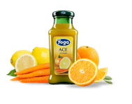 Succo di frutta Ace Yoga Arte 100% 200 ml x 12 bottigliette
